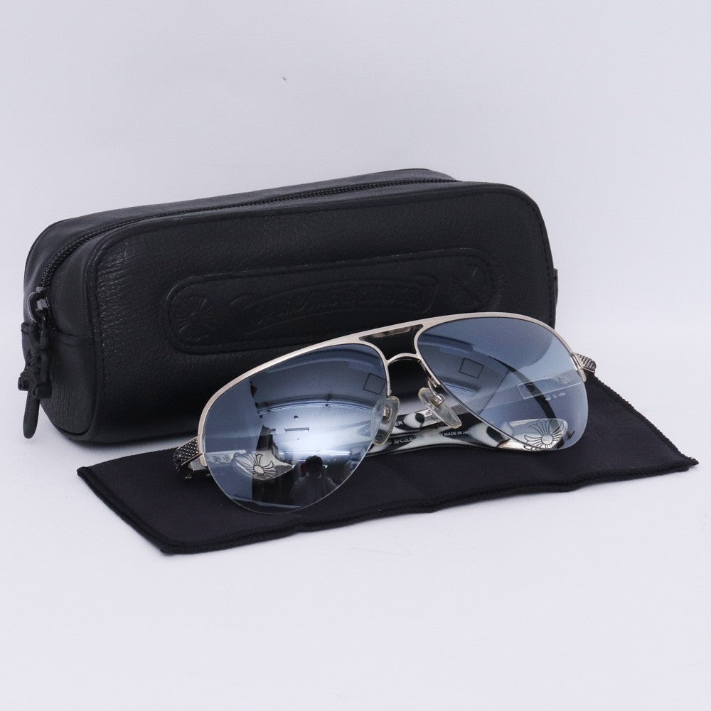 CHROME HEARTS Blade Hummer I Silver Sunglasses Size ONE SIZE