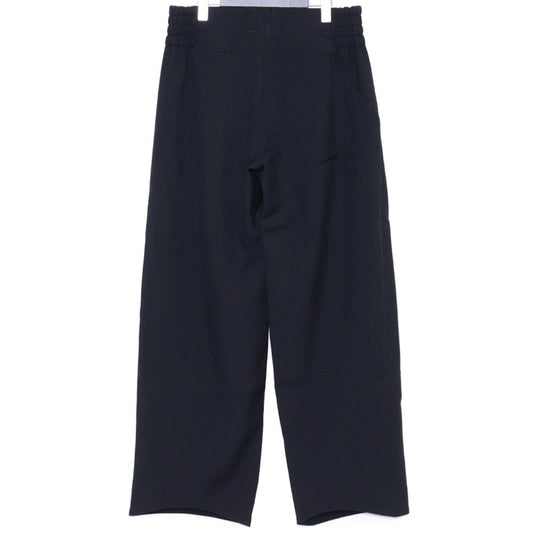 CROMAGNON Gabardine Baggy Pants Black Size 1