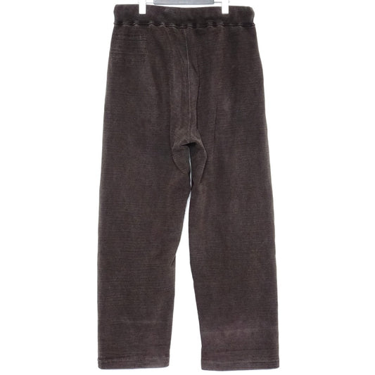 KLASICA 25AW Fly Front Easy Sweat Pants Dark Olive Size 3