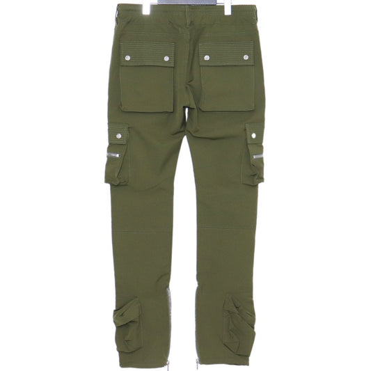 MLVINCE Type-4 Slim Stretch Cargo Pants Khaki Size 34
