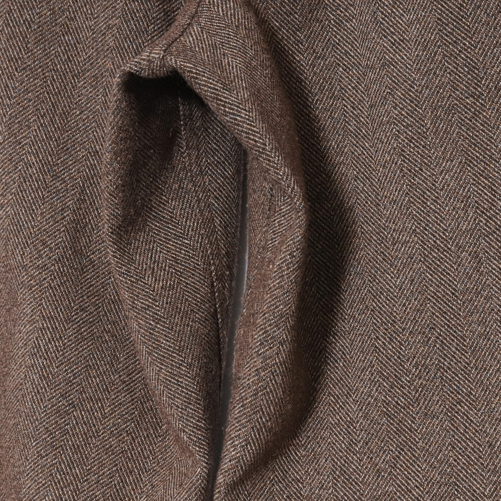 DAIWA PIER39 TECH TWEED EASY TROUSERS Brown Size S