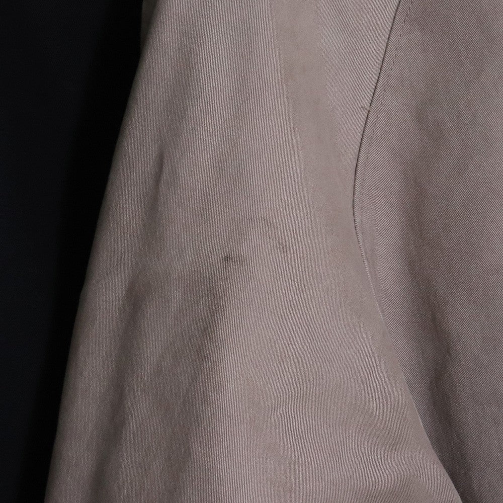 DAUB 23AW Stretch Raw Edge Zip-Up Jacket Beige Size 48