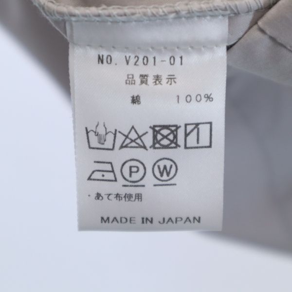 VAST 20SS Bicolor Japanese-Made Jacket Gray/Blue Size 2