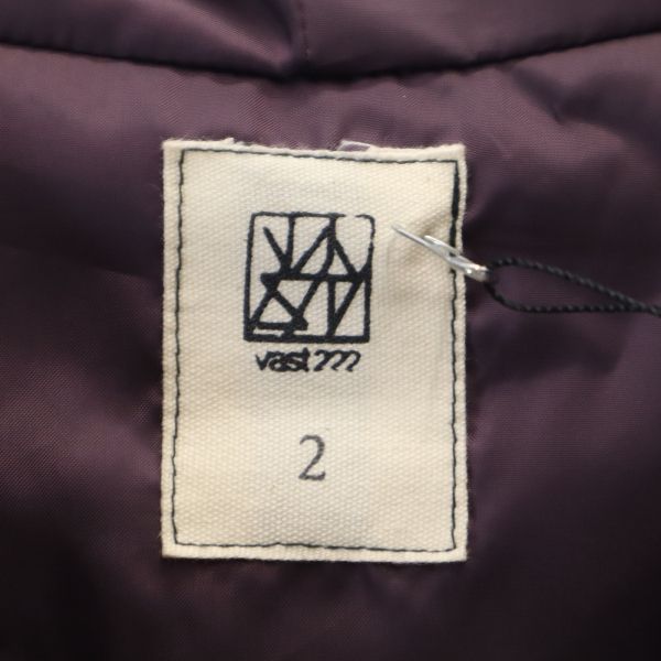 VAST 18AW Made in Japan Side Zip Anorak Hoodie Black Size 2