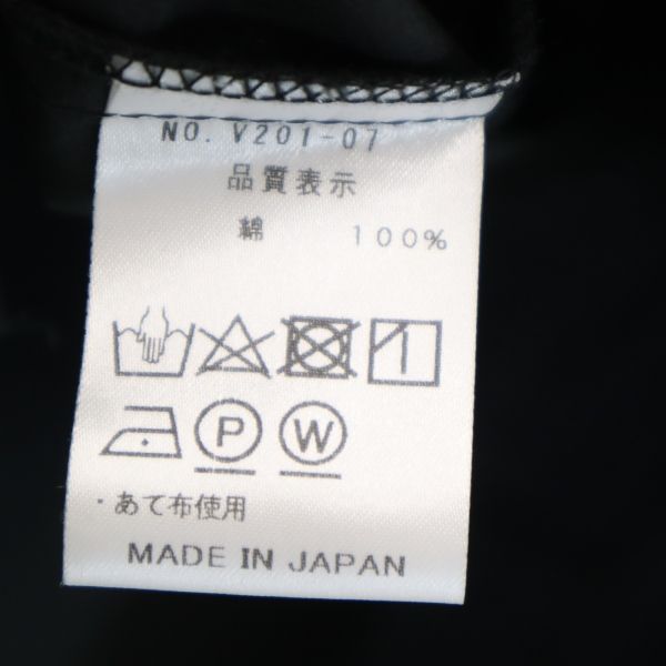 VAST 20SS Printed Long Sleeve Shirt Black Size 2