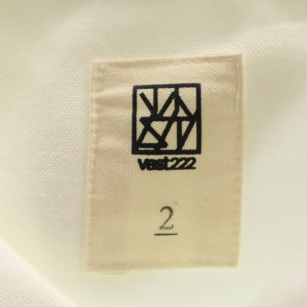 VAST 18AW Japan Hooded Pullover Coat White Size 2
