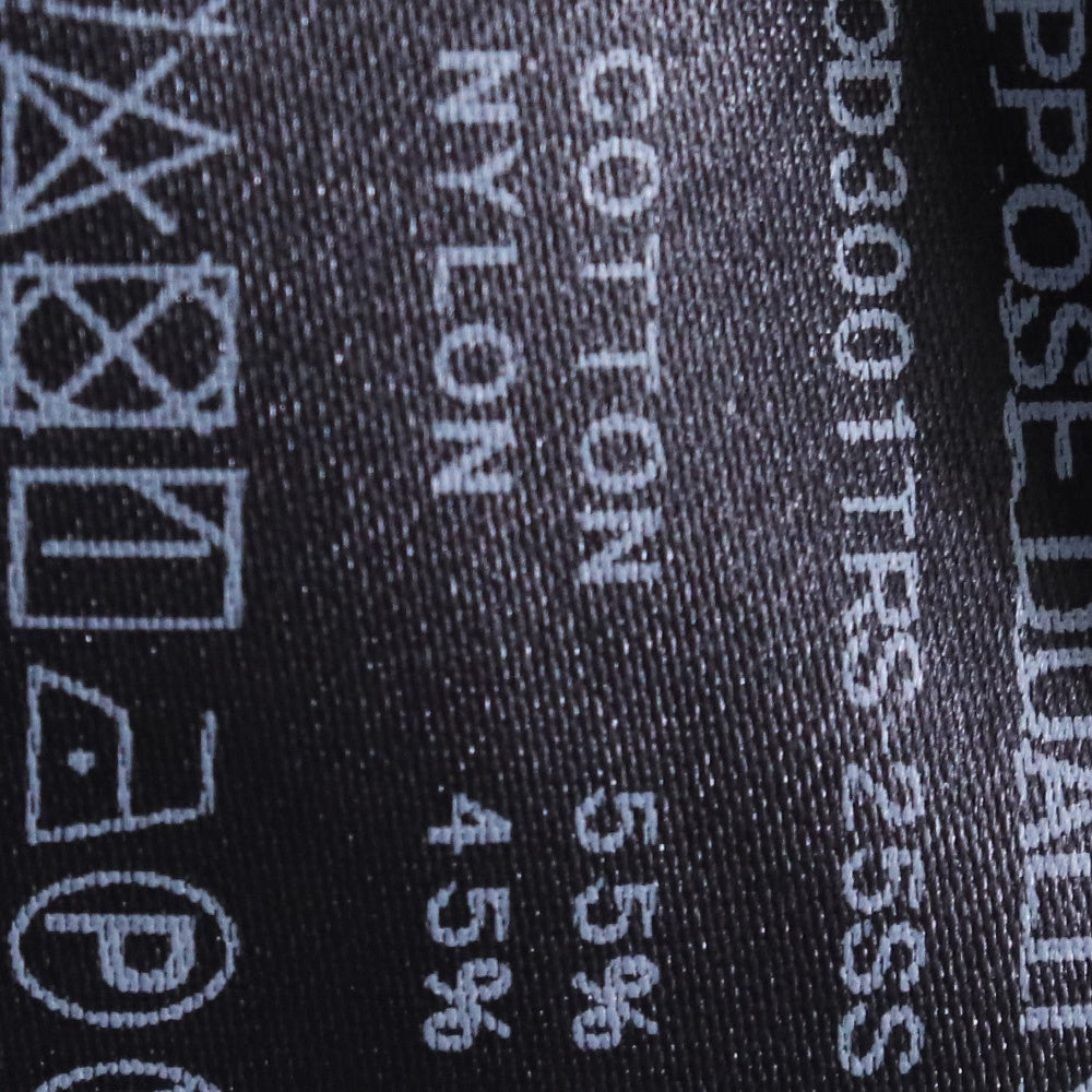 GRAY 25SS 12-Pocket Panel Pants Black Size 46