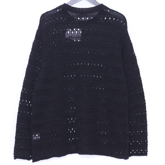 STEAF 26SS HOD CARRIER Mesh Knit Black Size M