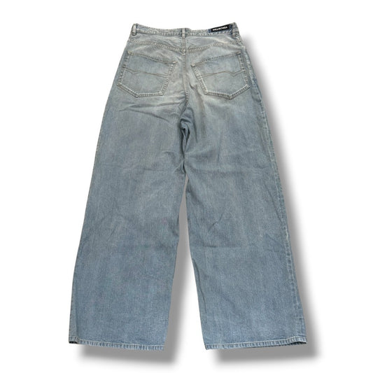 BALENCIAGA Baggy Denim Jeans Indigo Wash Size S