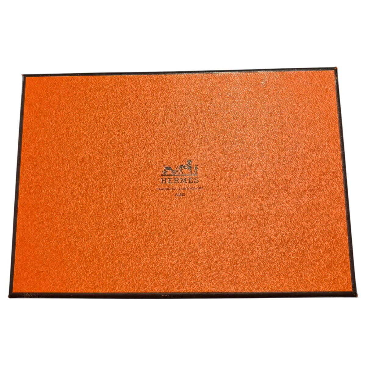HERMES Agenda Vision Leather Cover Brown 2004