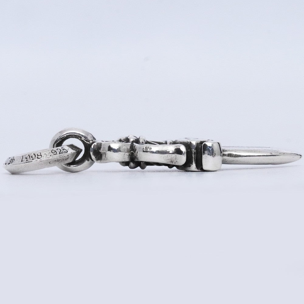CHROME HEARTS #5 Dagger Charm Silver Size F