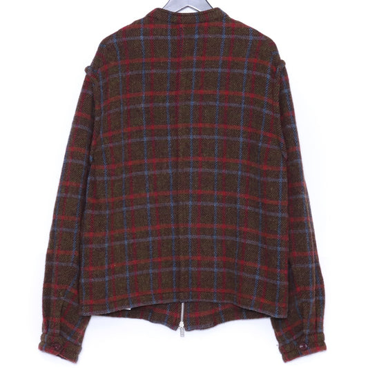 UNDERCOVER 25AW Wool Check Jacket Brown Size 2