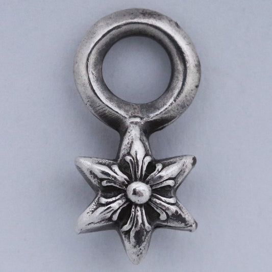 CHROME HEARTS STACK STAR V1 Charm Silver Size F