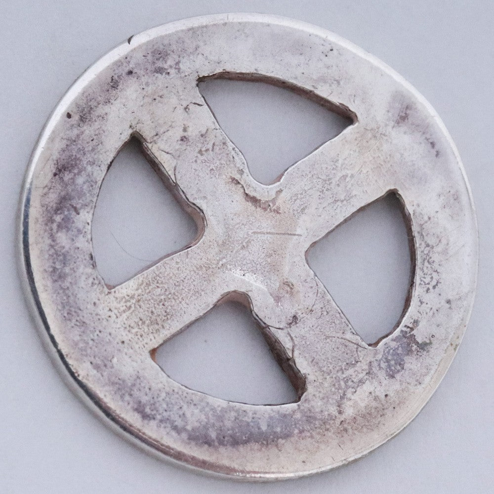 GORO'S SV Wheel Necklace Silver Size F
