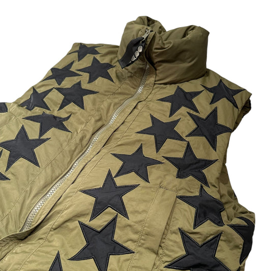 Mayo 24AW Reversible Meteor Shower Down Vest Multi Size M
