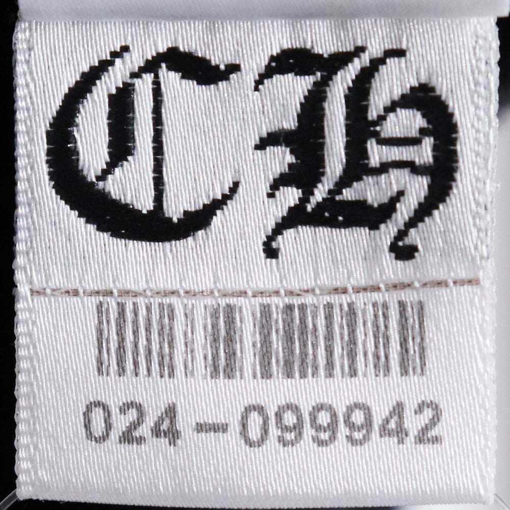 CHROME HEARTS Neck Logo Crewneck T-Shirt Black Size L