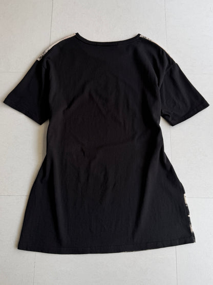 NO ID. BLACK Graveyard Raven Cotton T-Shirt Size ONE