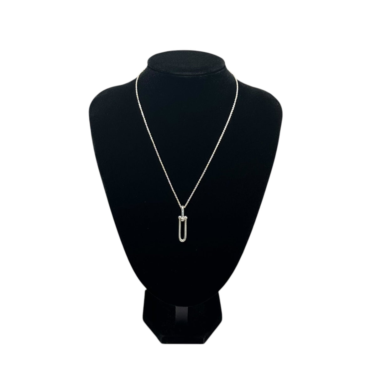 TIFFANY & CO. Hardware Link Silver Necklace