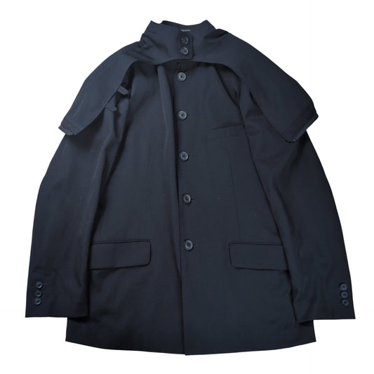 Yohji Yamamoto PH Wool Gabardine Sailor Jacket Size 2