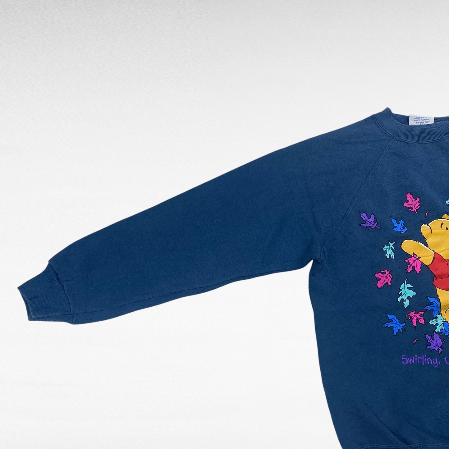 Pooh Sweatshirt Blue Size M