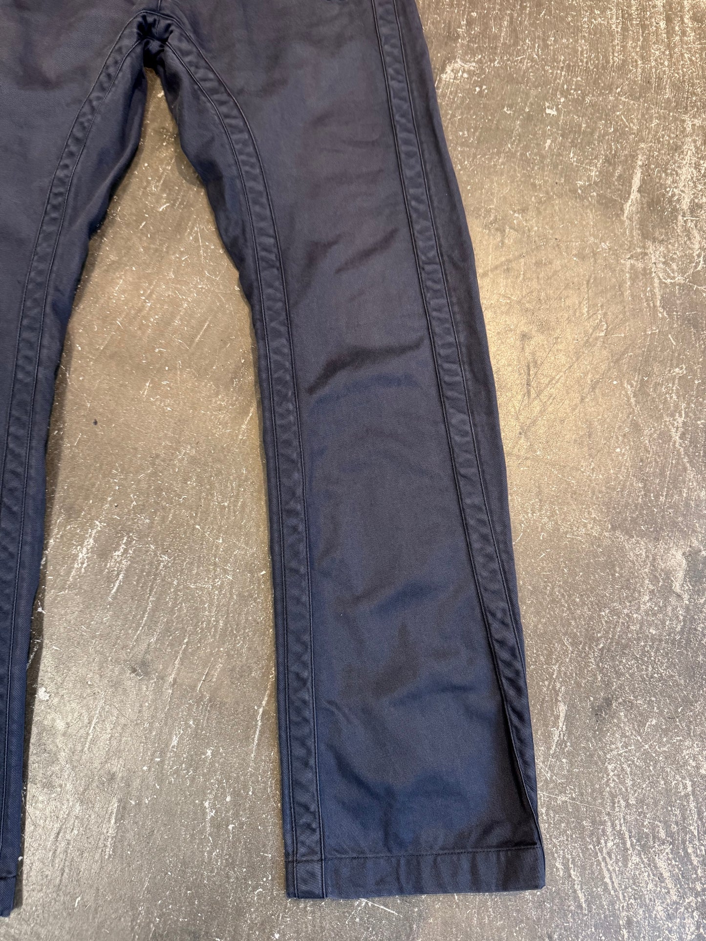 Louis Vuitton Navy Cotton Pants Size 36