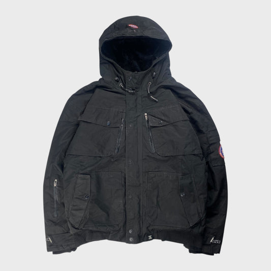 Geographical Norway Hoodie Black Size XL