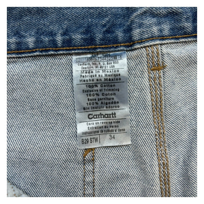 CARHARTT Denim Painter Shorts Size 34