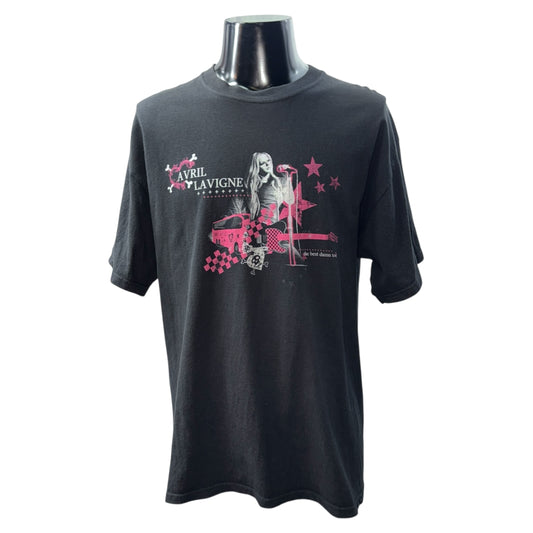AVRIL LAVIGNE 2008 The Best Damn Tour Graphic Tee Size XL