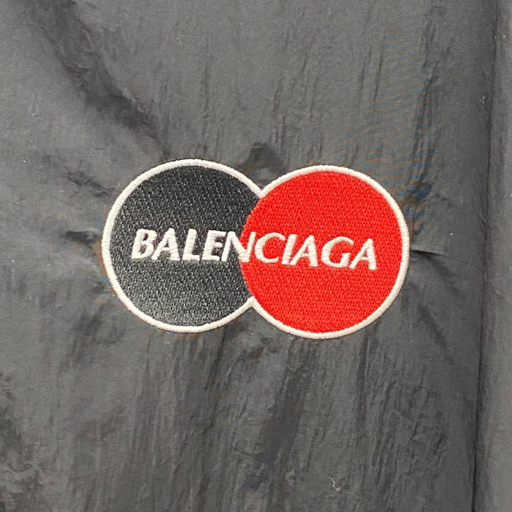 Balenciaga 20SS Credit Card Logo Nylon Windbreaker Size 46