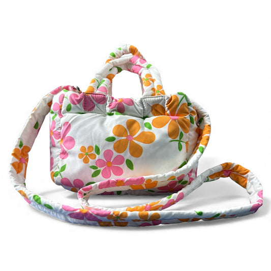 ERL Floral Print Puffer Down Bag ONE SIZE Size ONE SIZE