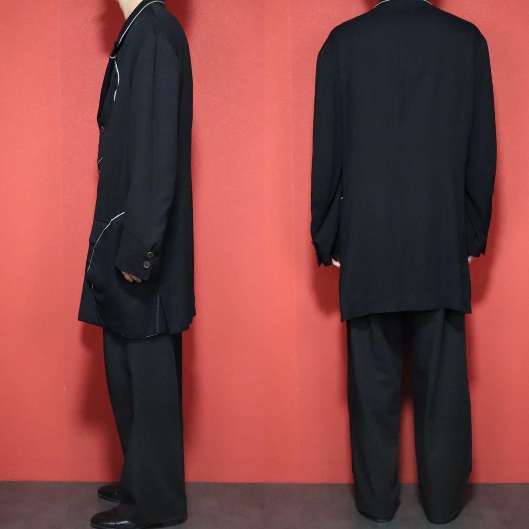 Yohji Yamamoto 06SS Asymmetrical Chesterfield Coat Size 2