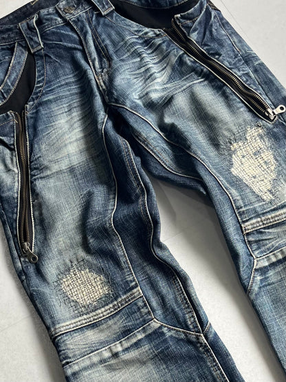 PPFM Blue Denim Pants