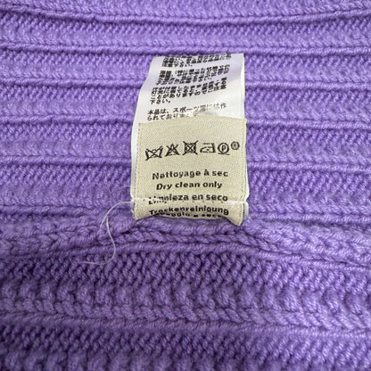 HERMES Cashmere Crewneck Sweater Light Purple Size EU-L