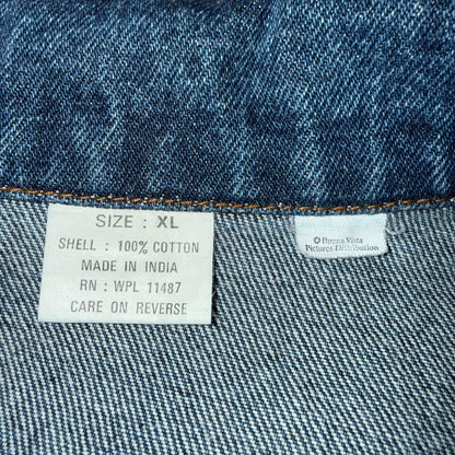 PULP FICTION 90s Denim Jacket Size XL