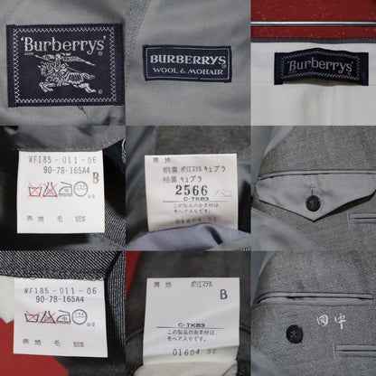 Vintage Burberrys Double-Breasted Wool-Mohair Jacket Size XS