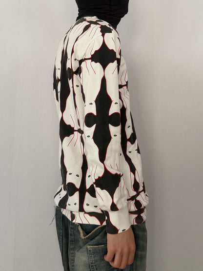 Vinti Andrews Multi-Color Long Sleeve Shirt Size S