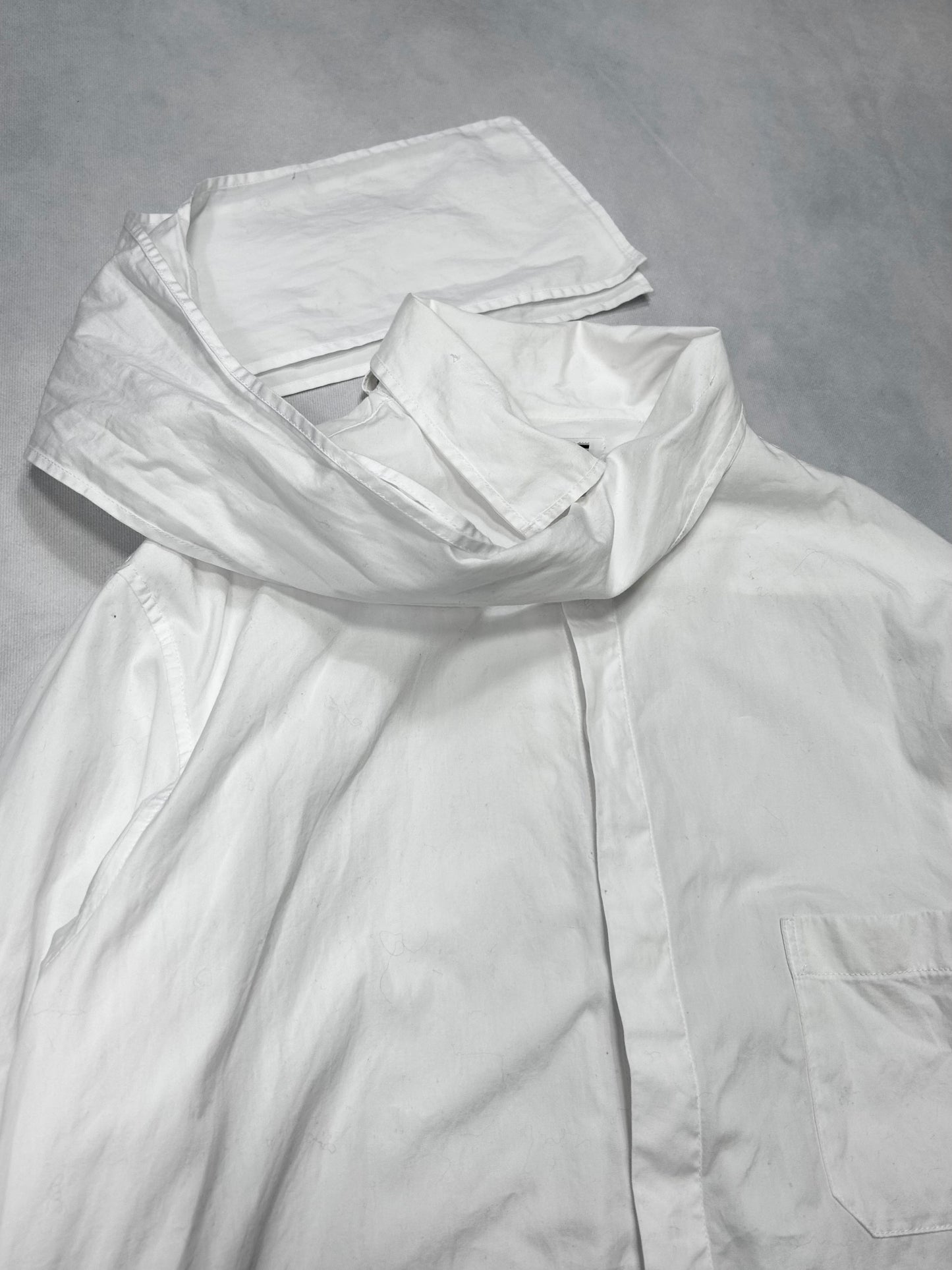 S'YTE Stole Collar Shirt White (SS18) Size 3
