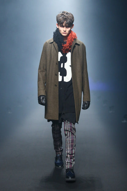 Lad Musician bicolor fur snood (F/W 2013)