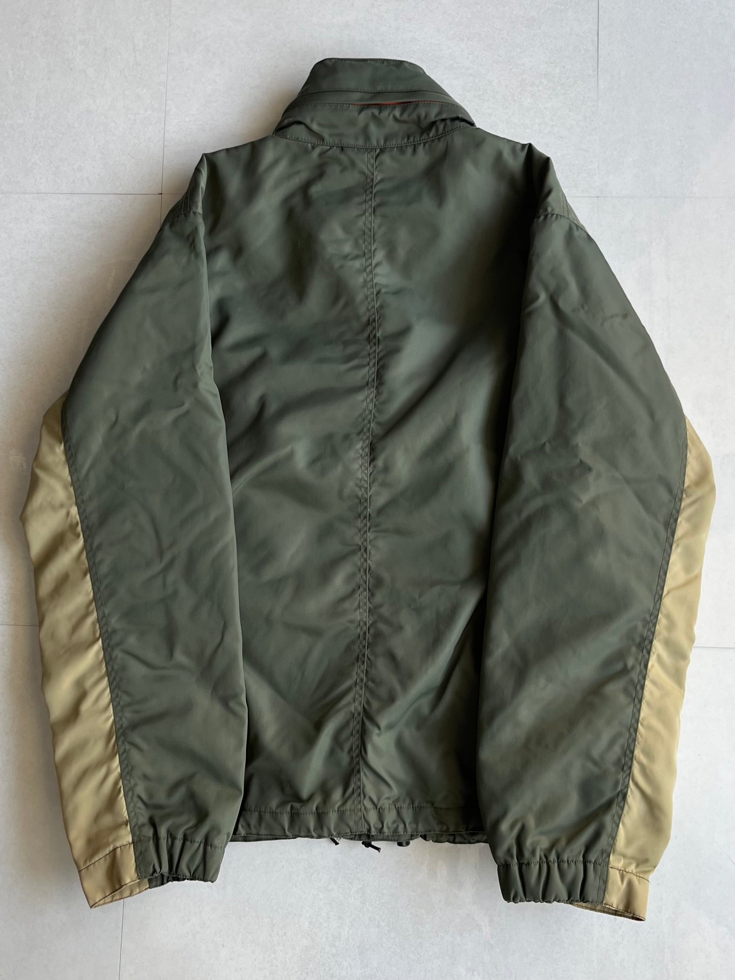 Vintage Green Tech Nylon Jacket Size XL