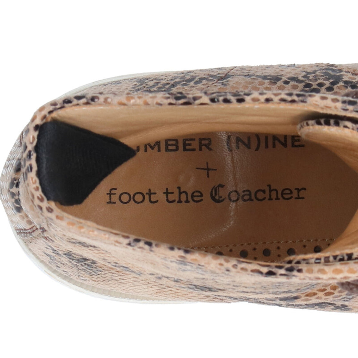 NUMBER (N)INE 2002 SS foot the coacher Jacket Beige Size 8