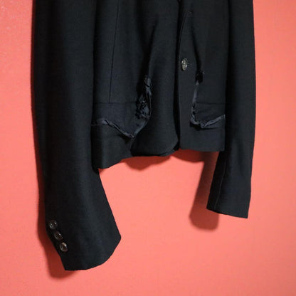 COMME des GARCONS 06AW tricot Wool Cropped Jacket Size S