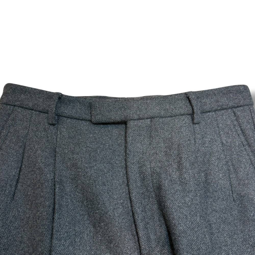 GUCCI 23SS Wool Cashmere Trousers Gray Size 48