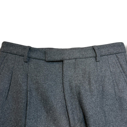 GUCCI 23SS Wool Cashmere Trousers Gray Size 48