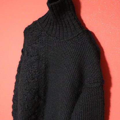 Y's 22AW Asymmetric Deconstructed Wool Knit Size 2