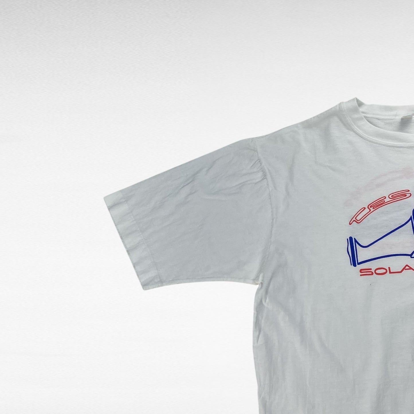 unknown 80s Short Sleeve T-Shirt White Size L