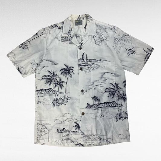 Royal Creations Open Collar Shirt Size S