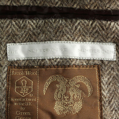 NUMBER (N)INE 2002 A/W Brown Jacket Size 3