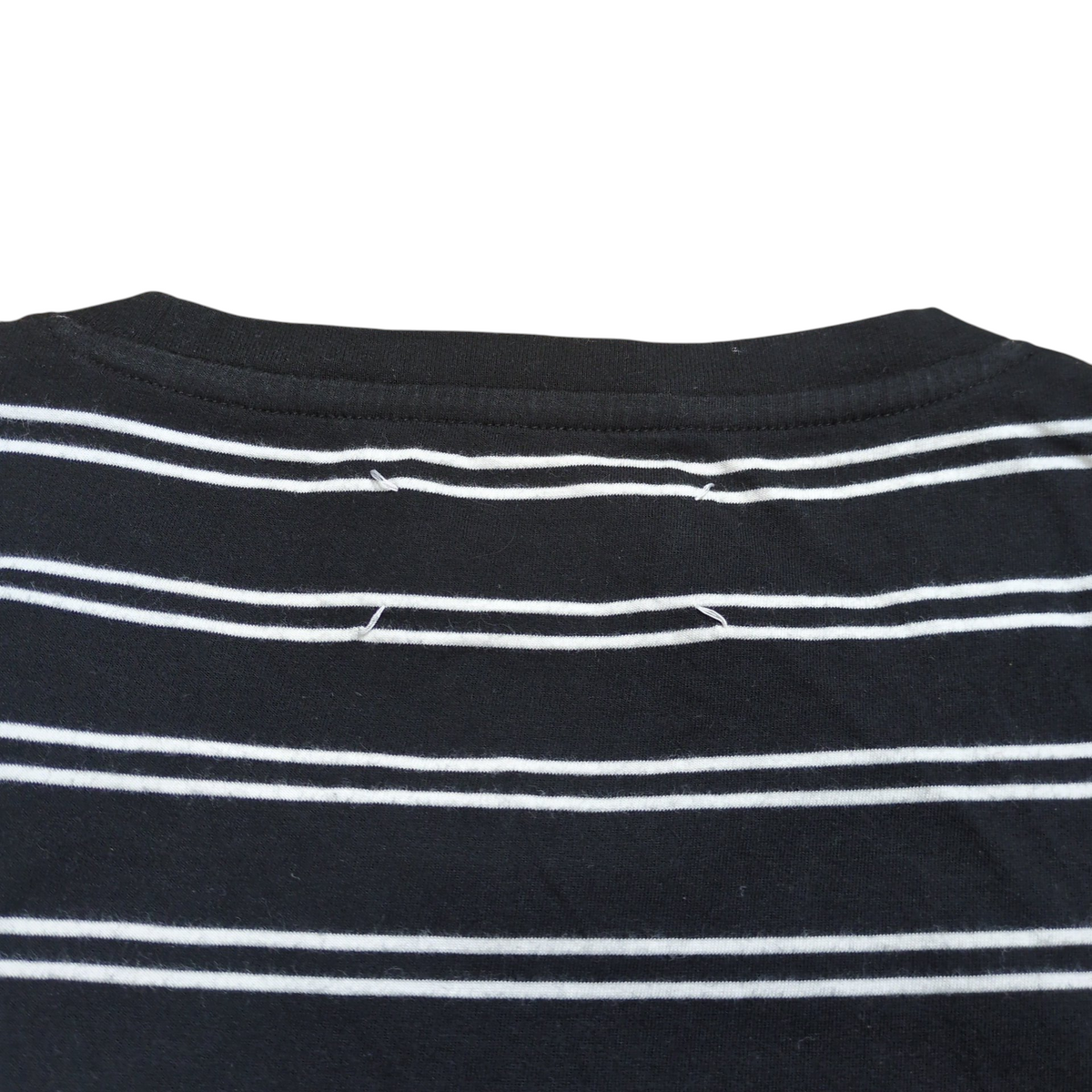 Maison Margiela Border Pattern S/S T-Shirt Black Size L