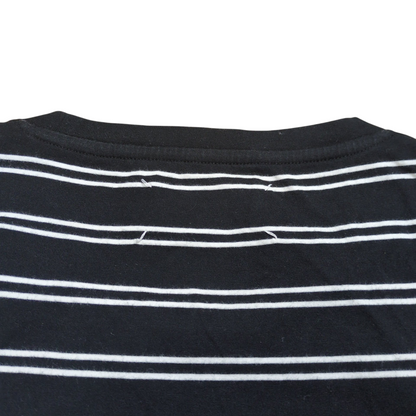 Maison Margiela Border Pattern S/S T-Shirt Black Size L