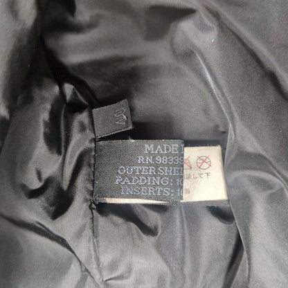 Prada Leather Belted Nylon Padded Coat Size 40